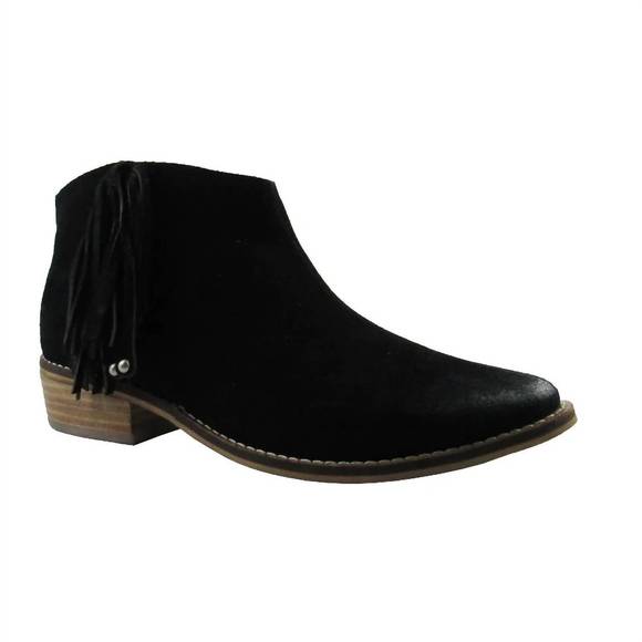 NEW NAUGHTY MONKEY frenchy boot in black - Picture 1 of 2